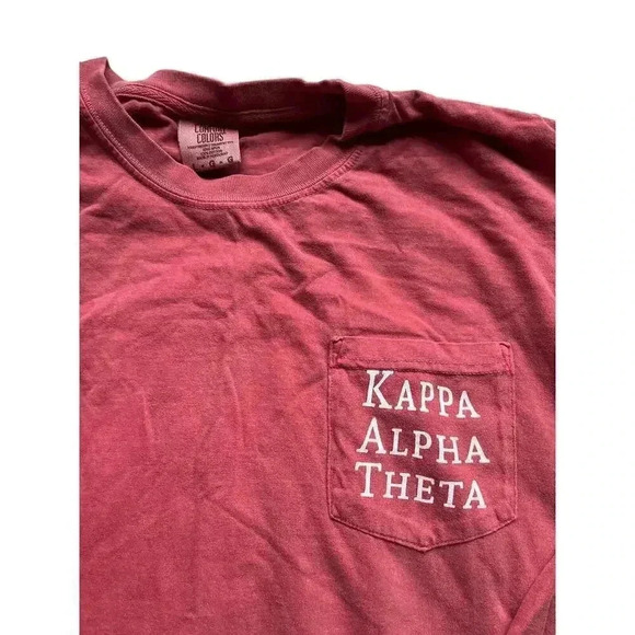 KAPPA ALPHA THETA comfort colors shirt Large - Picture 4 of 4
